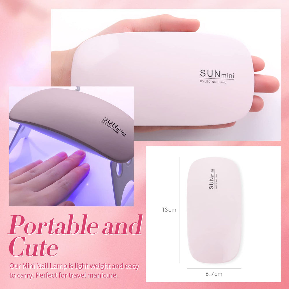 Born Pretty base gel and top coat for a smooth, lasting finish