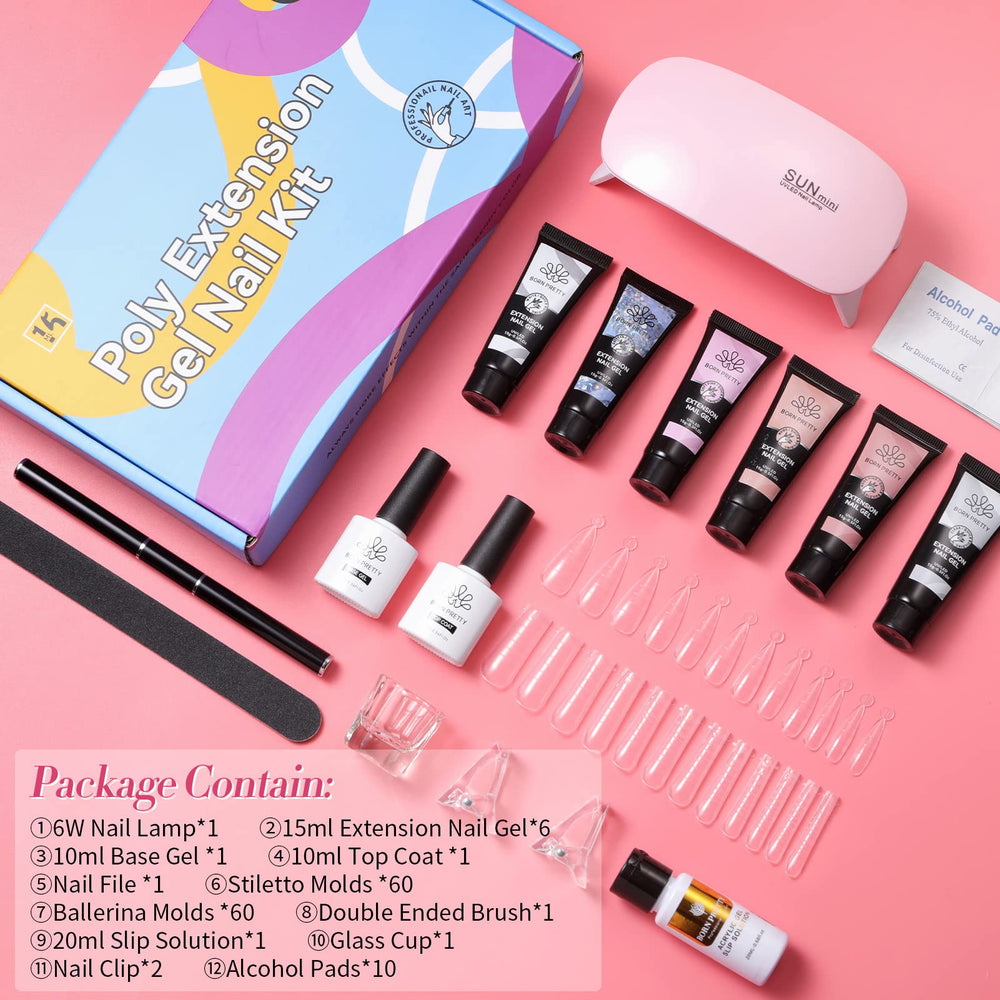 Born Pretty nail tips provide sturdy extensions for beginners