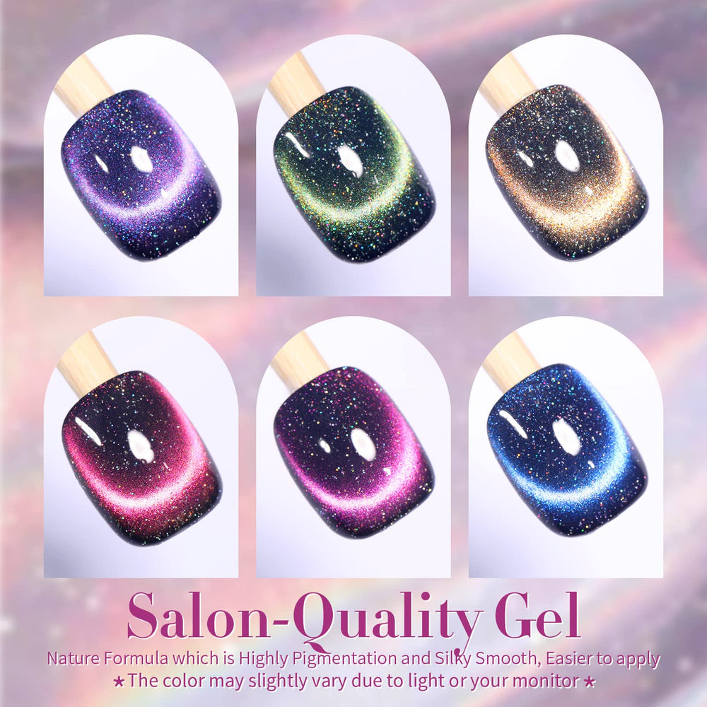 Born Pretty reflective-glitter-neon-closeup shows bright holographic sparkle.