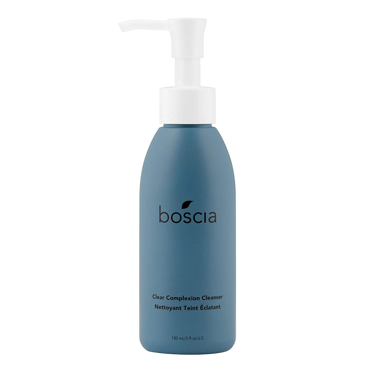 Boscia Clear Complexion Cleanser bottle shines for a refreshing cleanse.