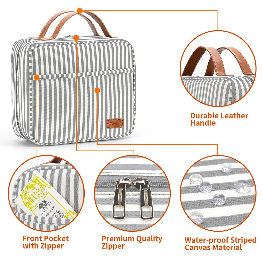 Bosidu gift-ready travel toiletry bag is a thoughtful present.