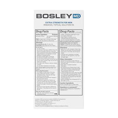 BosleyMD minoxidil application close-up showing precise drops