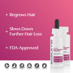 BosleyMD dropper demonstrates precise topical application for targeted use.