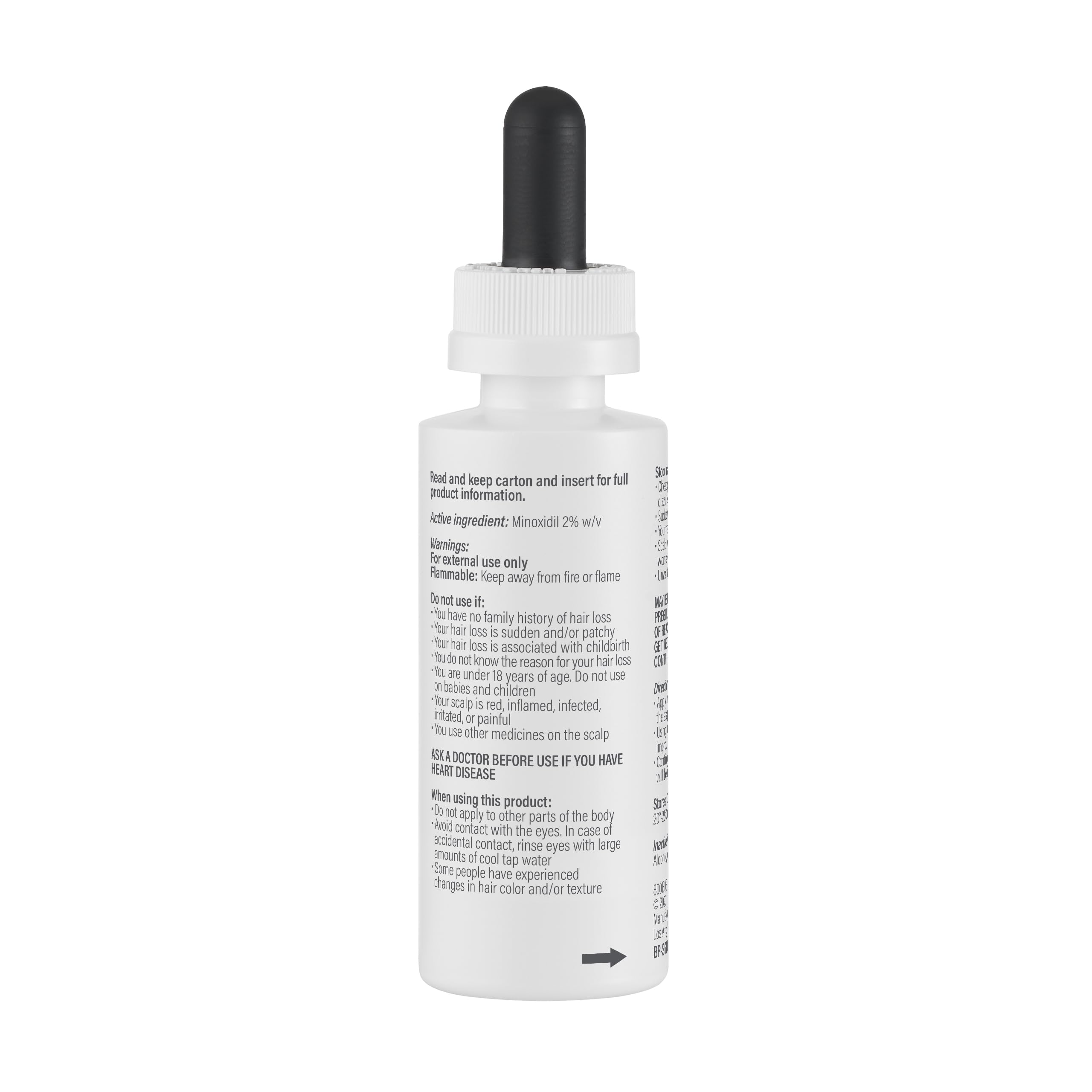 BosleyMD ingredients include minoxidil-based growth support for thinning hair.