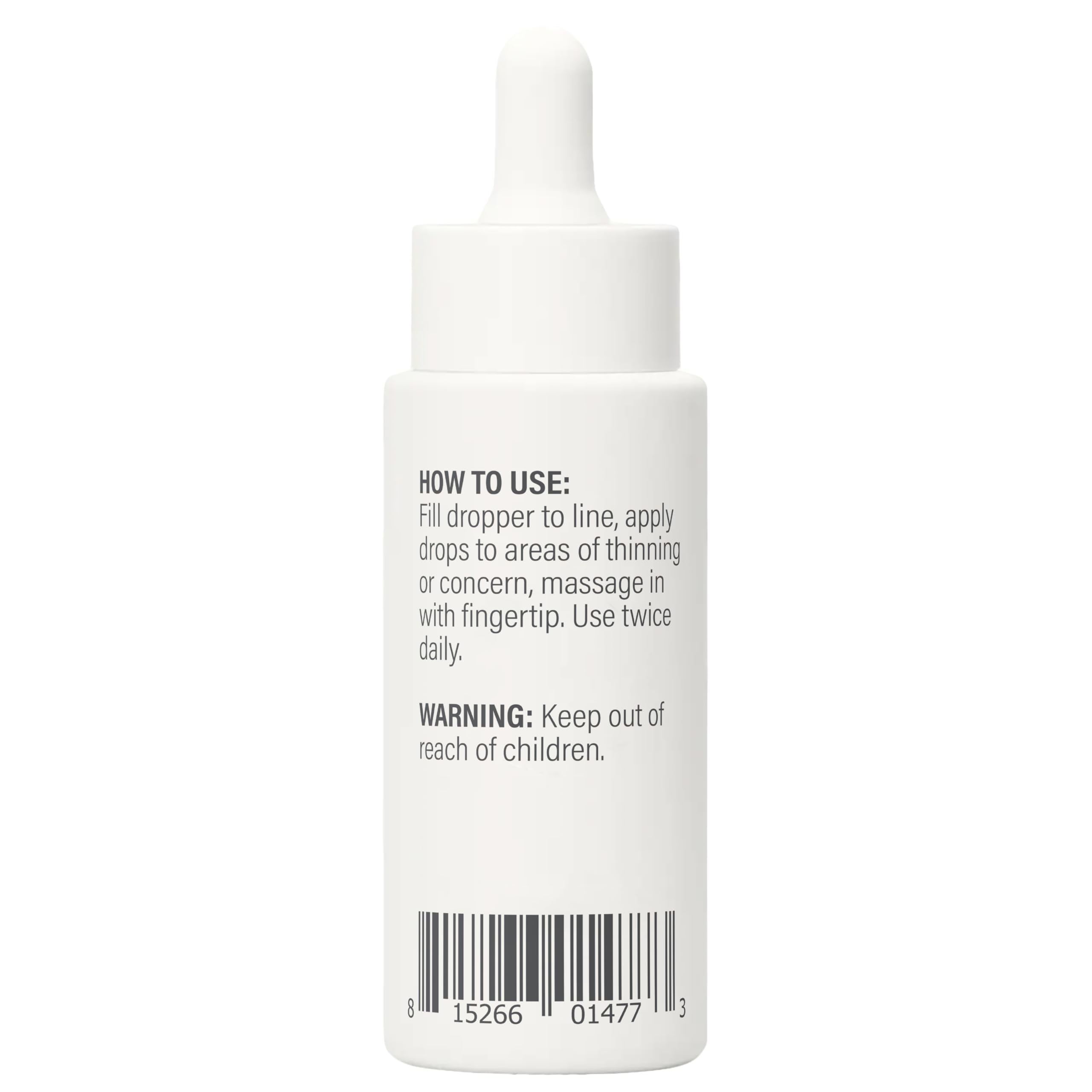 BosleyMD Revive+ application close-up demonstrates easy drops directly to the scalp