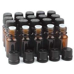 BOSMIOW amber bottle 10ml for travel-safe essential oil storage with UV protection