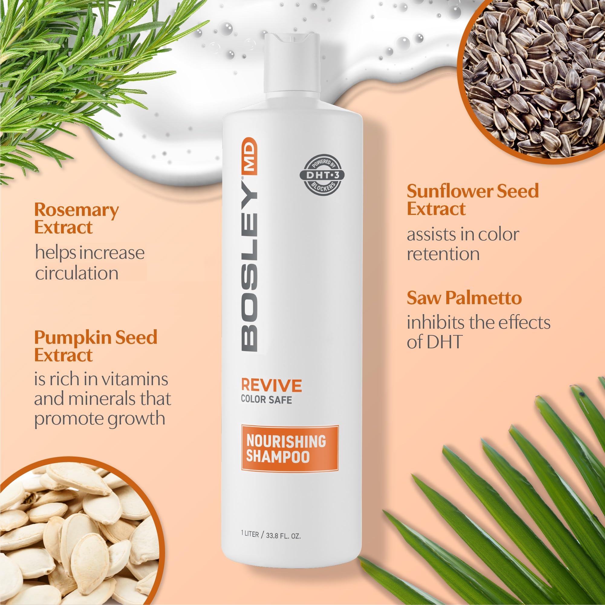 BosRevive color-safe application on color-treated hair preserves vibrancy.