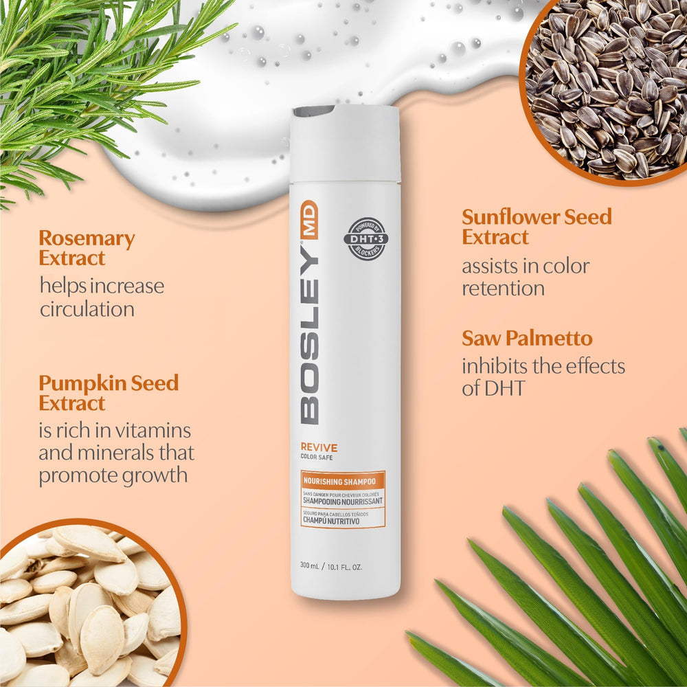 BosRevive LifeXtend complex with peptides supports healthier hair shafts.