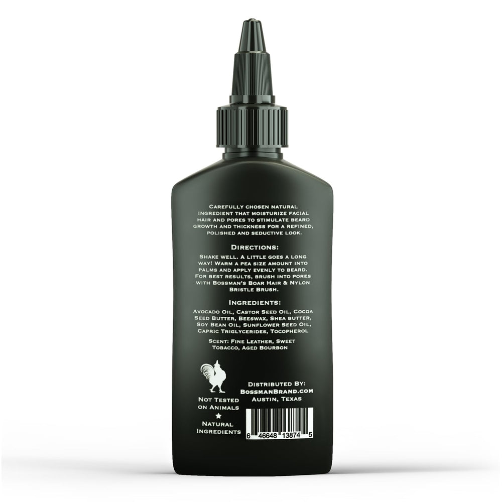 Bossman daily-beard-care-routine inspires practical use of jelly oil