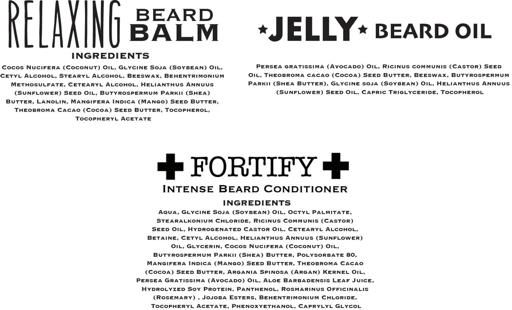 Bossman Essentials Beard care routine with light hold for manageable, soft beard