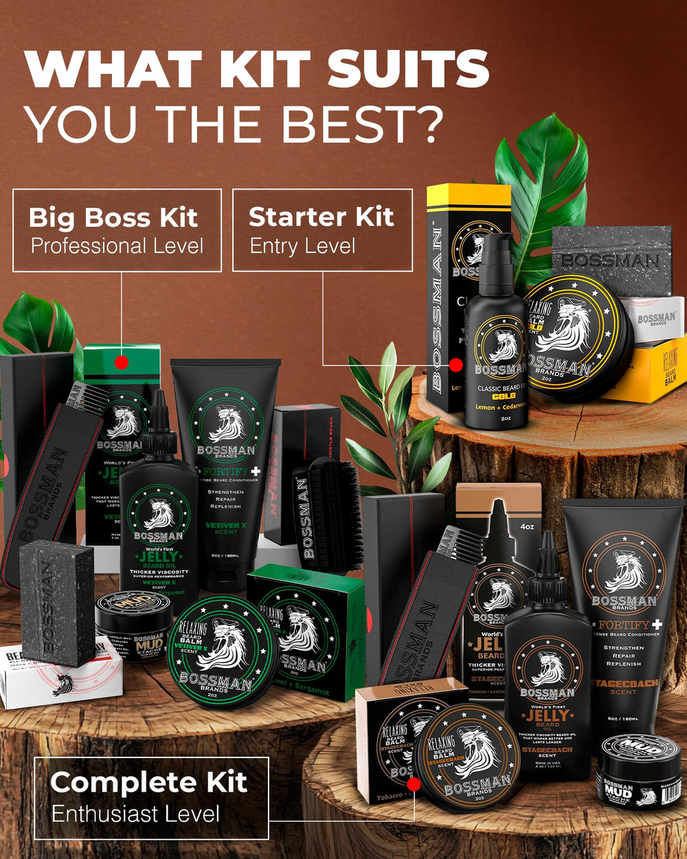 Bossman Essentials Gift Set Stagecoach unboxing for premium grooming gift
