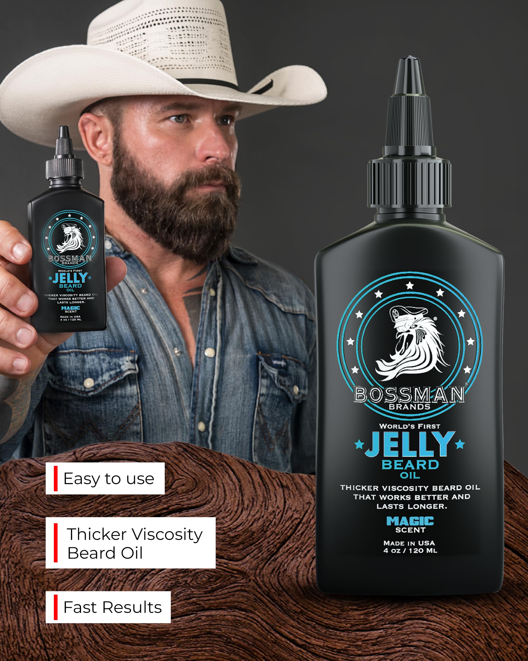 Bossman Jelly Made in USA label signals quality
