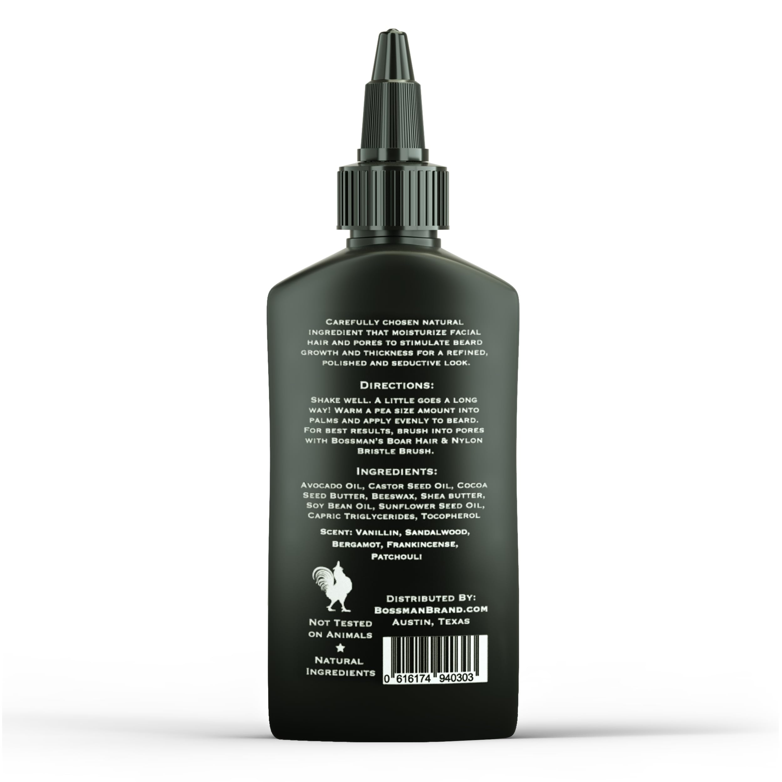 Bossman Jelly Magic Scent close-up reveals sandalwood-vanilla aroma for grooming