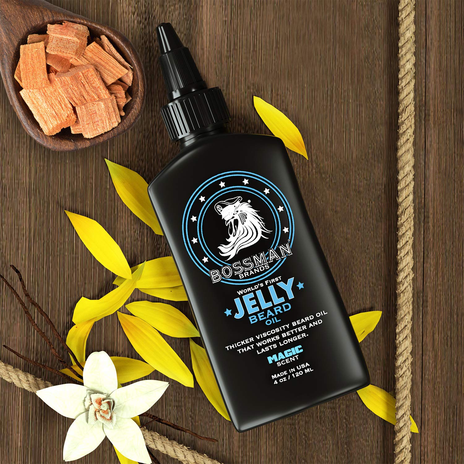 Bossman Jelly Texture close-up shows thick, moisture-rich beard jelly