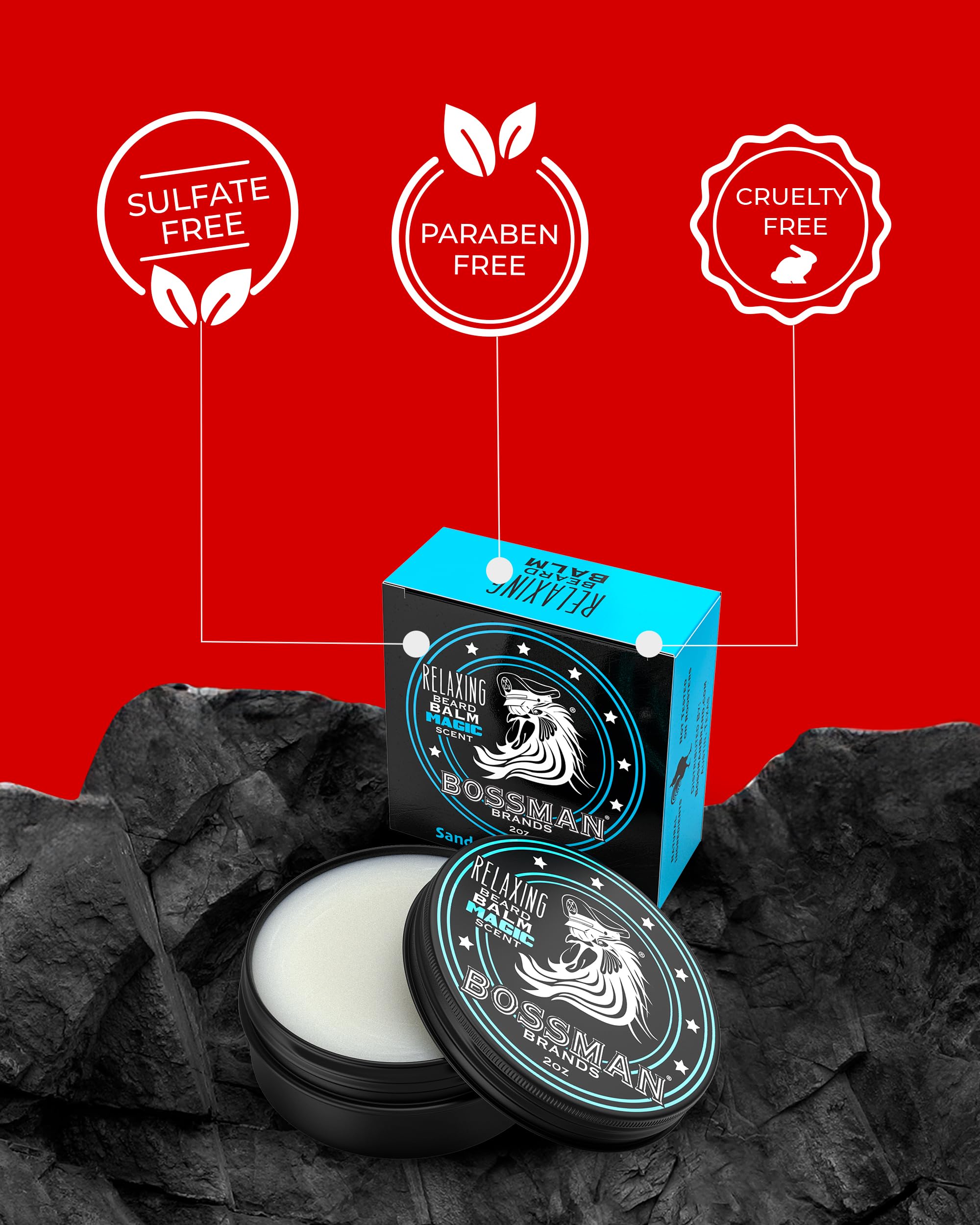 Bossman sandalwood vanilla magic scent adds warm, inviting aroma