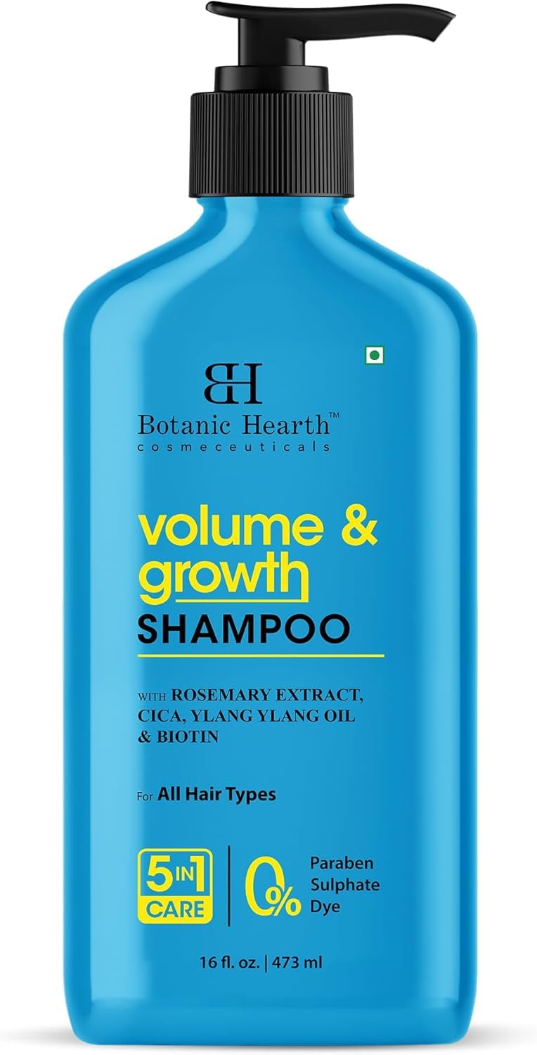 Botanic Hearth back label view highlighting ingredients and usage benefits