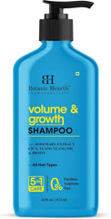 Botanic Hearth back label view highlighting ingredients and usage benefits