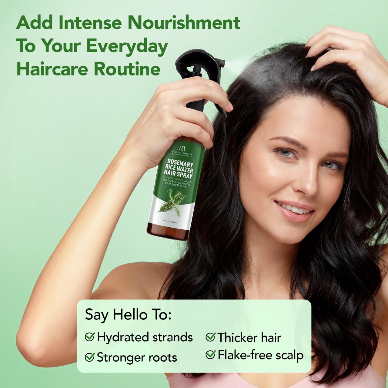 Botanic Hearth biotin peppermint ingredients closeup highlighting nourishing scalp support