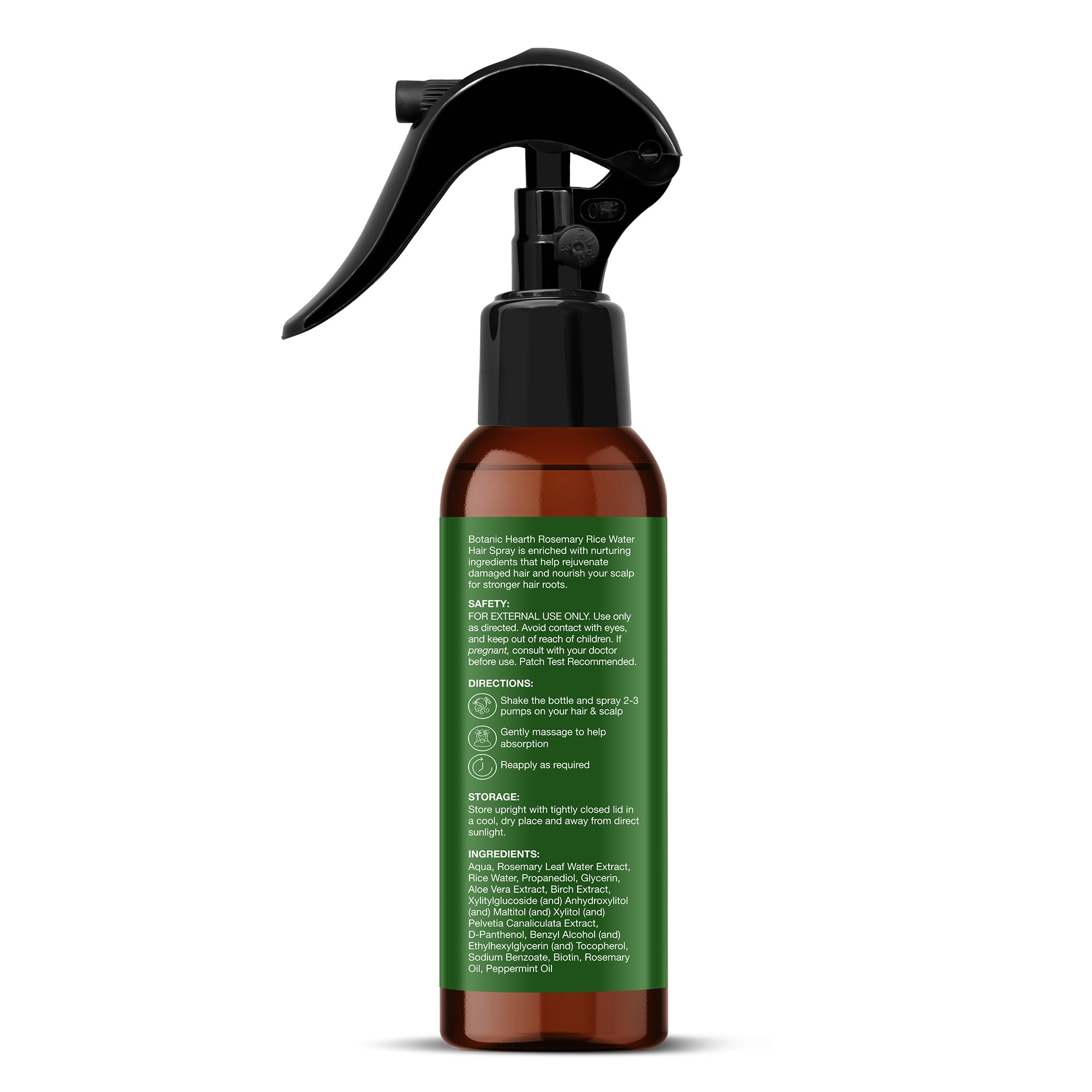 Botanic Hearth color-treated hair-friendly formula bottle highlighting easy daily refresh