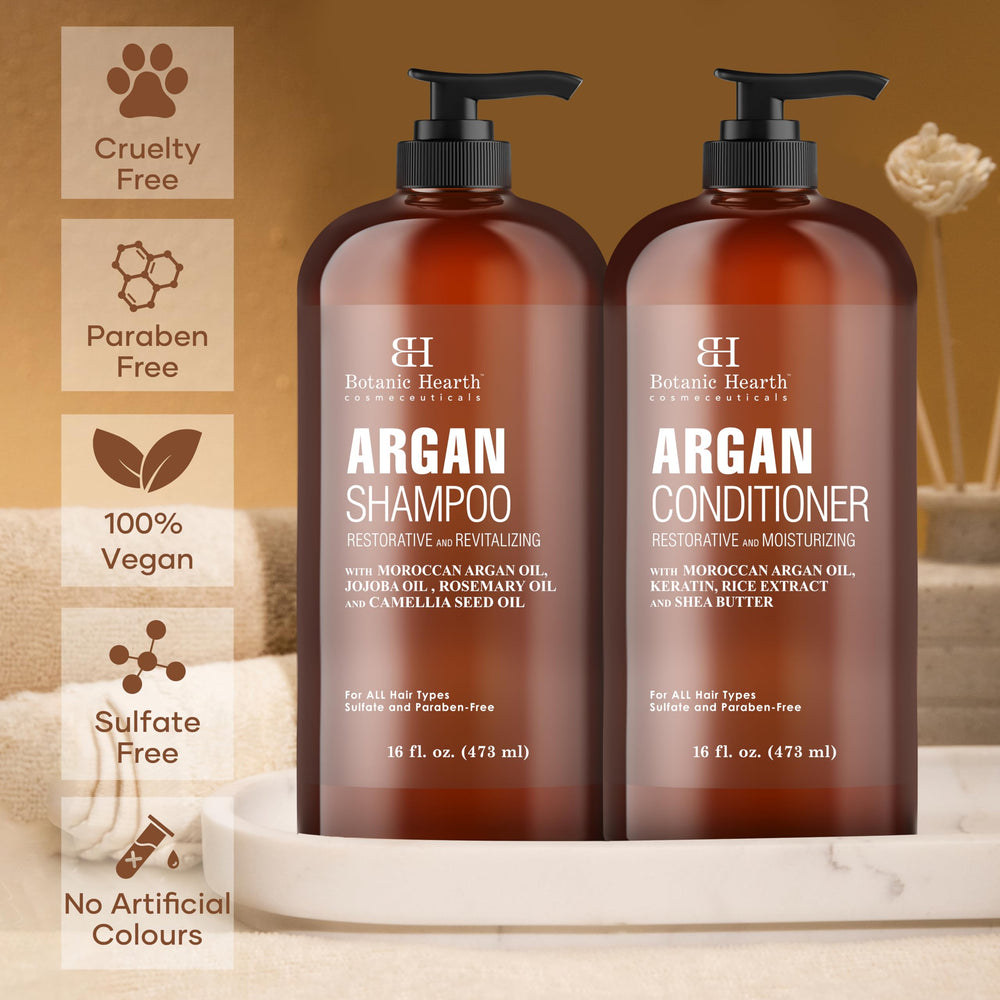 Botanic Hearth for color-treated hair maintains shine and vitality.