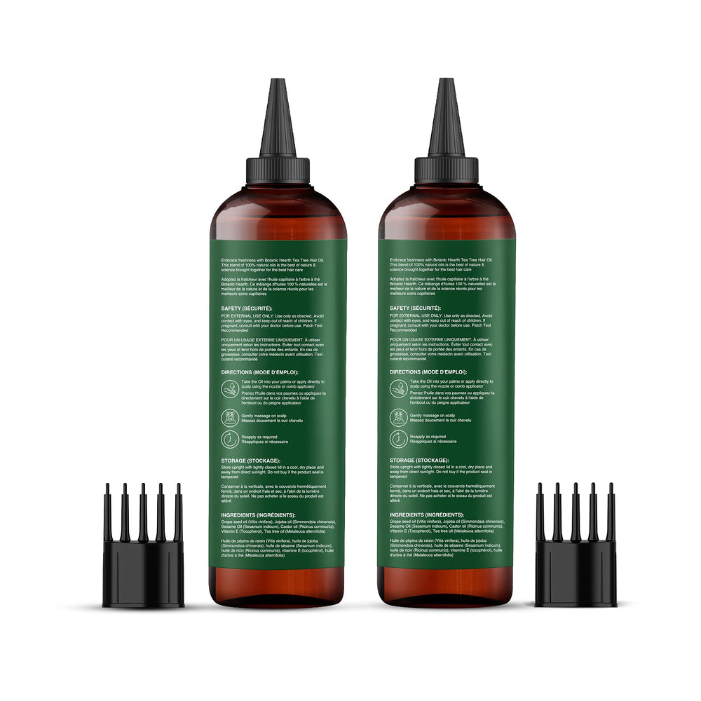 Botanic Hearth damaged hair close-up showing smoother, healthier-looking strands.