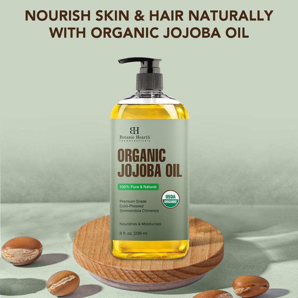 Botanic Hearth Jojoba Oil cuticle nail care for healthier nails