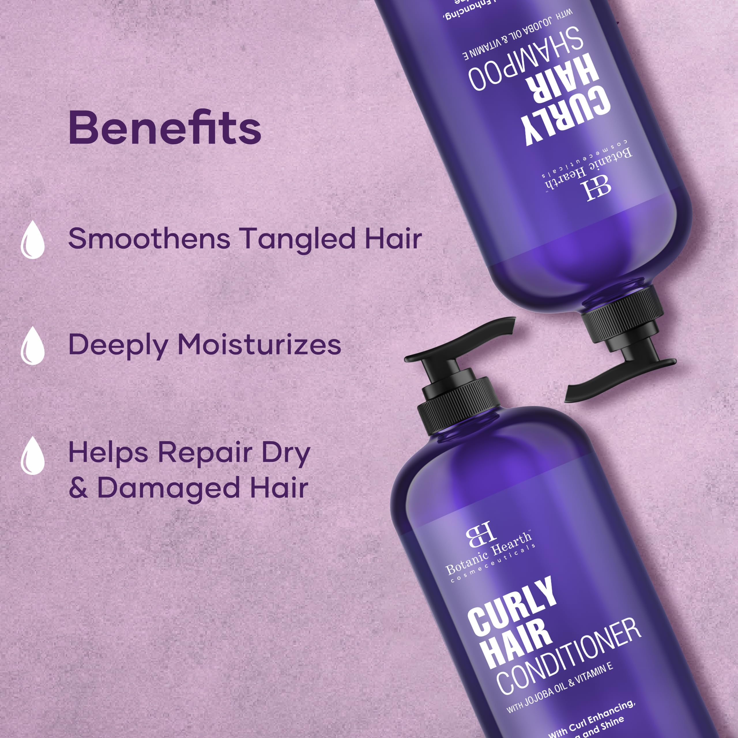 Botanic Hearth jojoba oil droplet highlighting deep moisturization