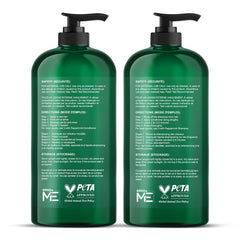 Botanic Hearth peppermint conditioner bottle emphasizes hair fullness and healthy shine