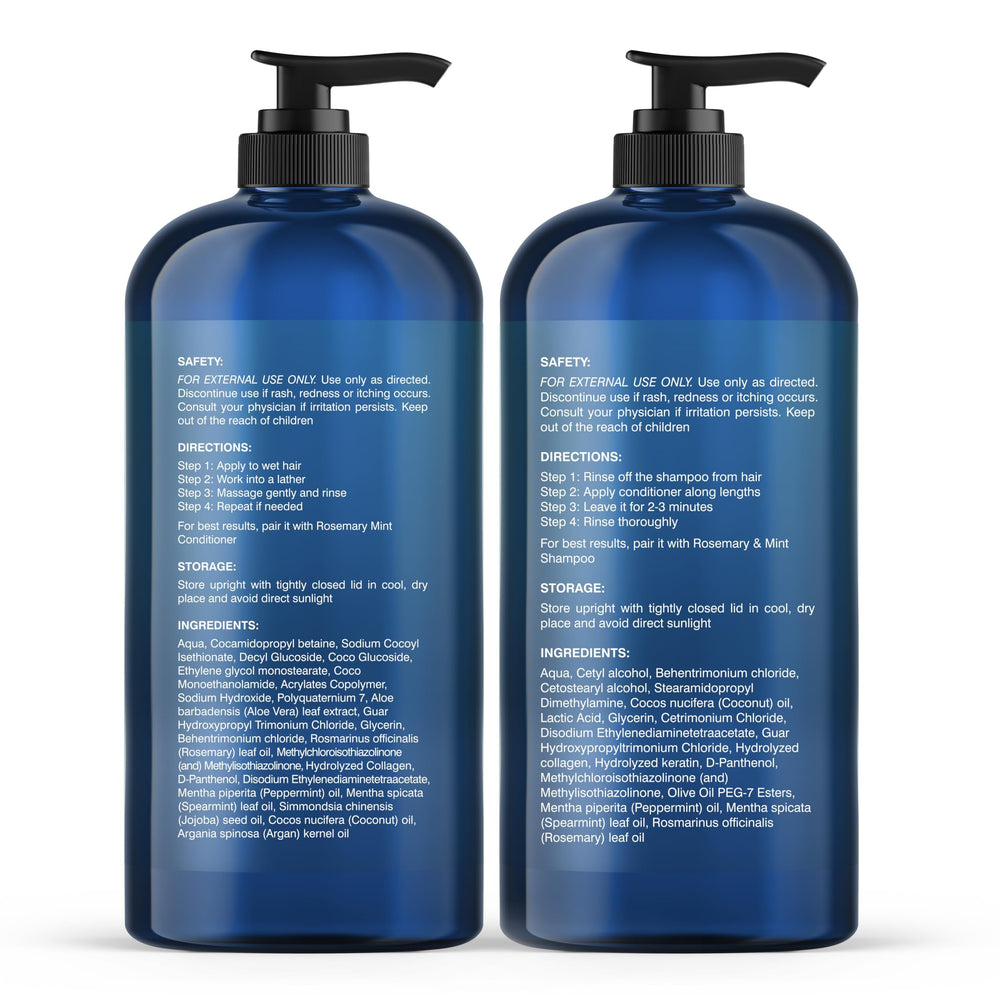 Botanic Hearth Rosemary Mint Conditioner bottle highlights smoothing and scalp nourishment.