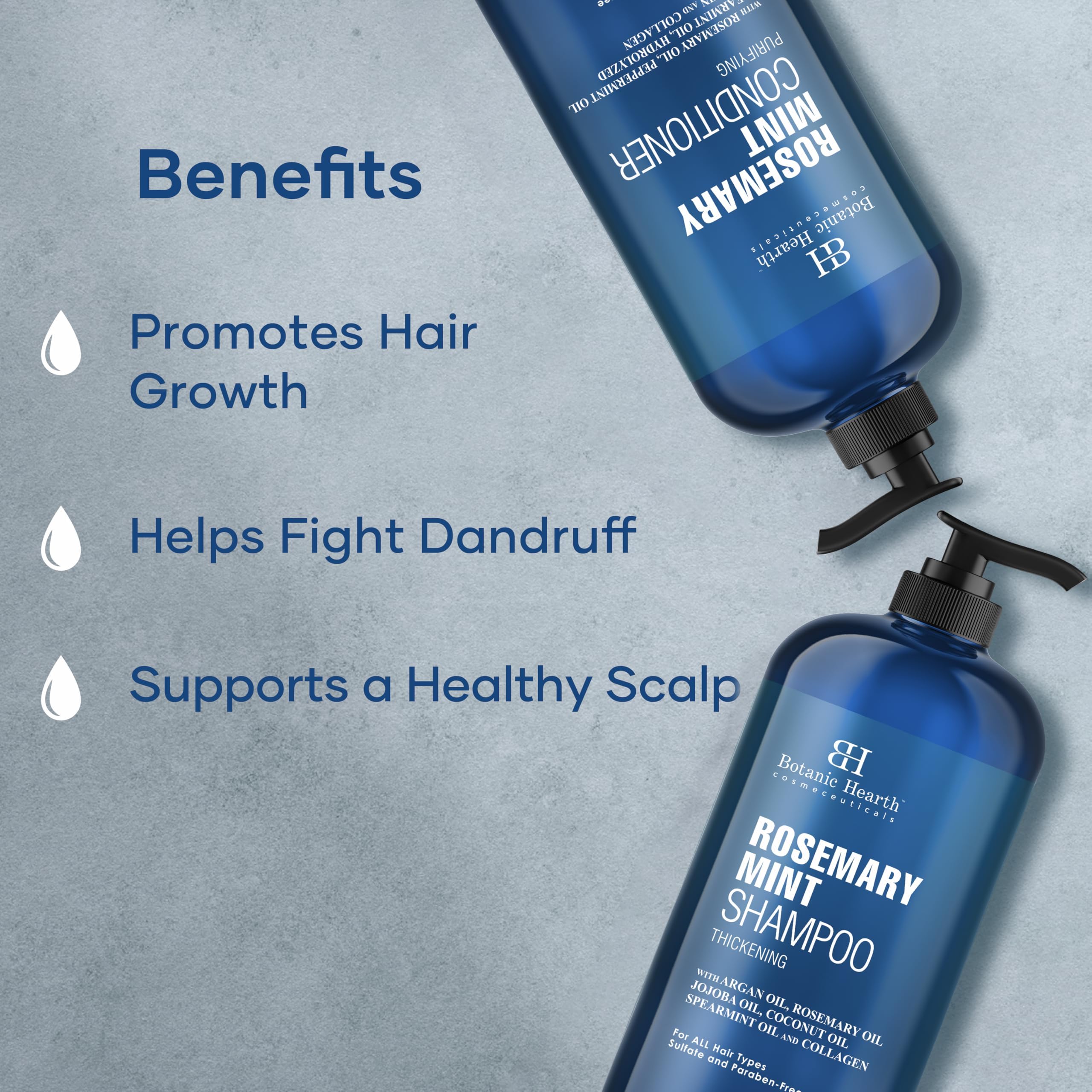Botanic Hearth sulfate-free bottle communicates gentle cleansing.