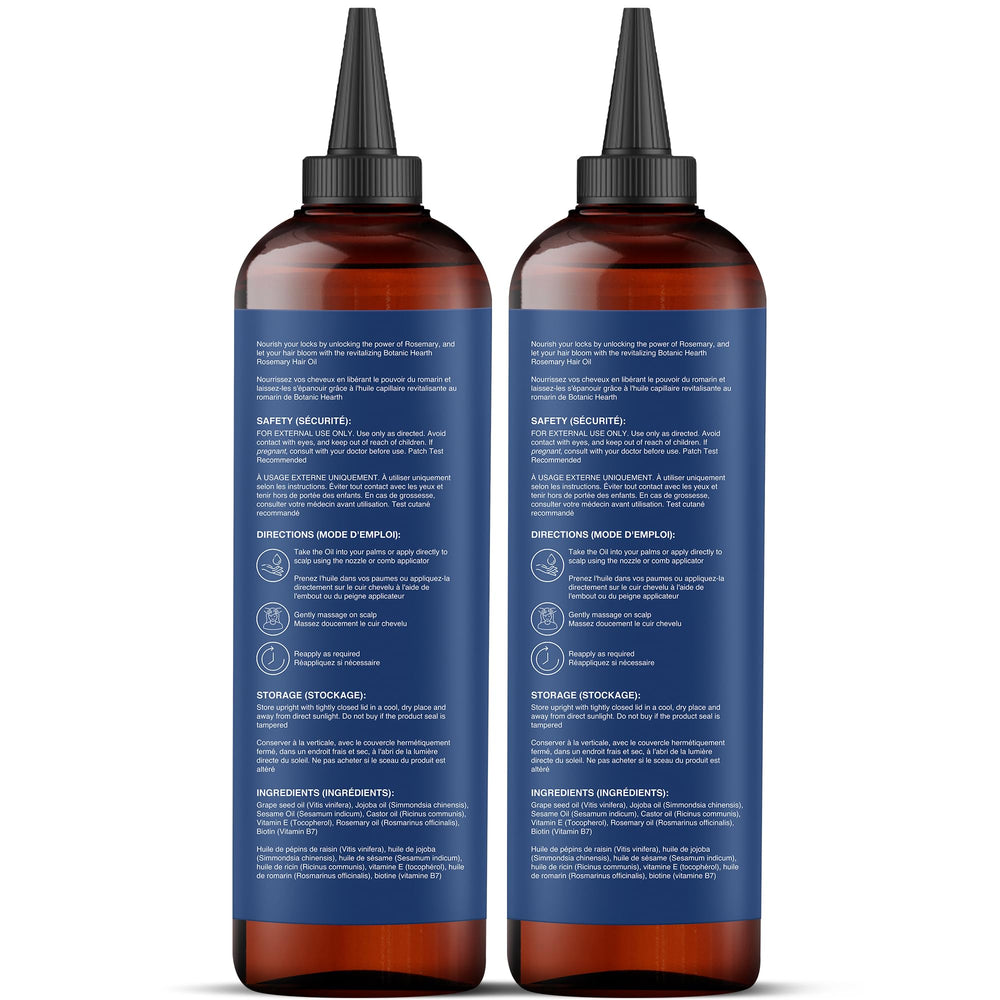 Botanic Hearth rosemary oil herbal aroma enhances daily self-care rituals.