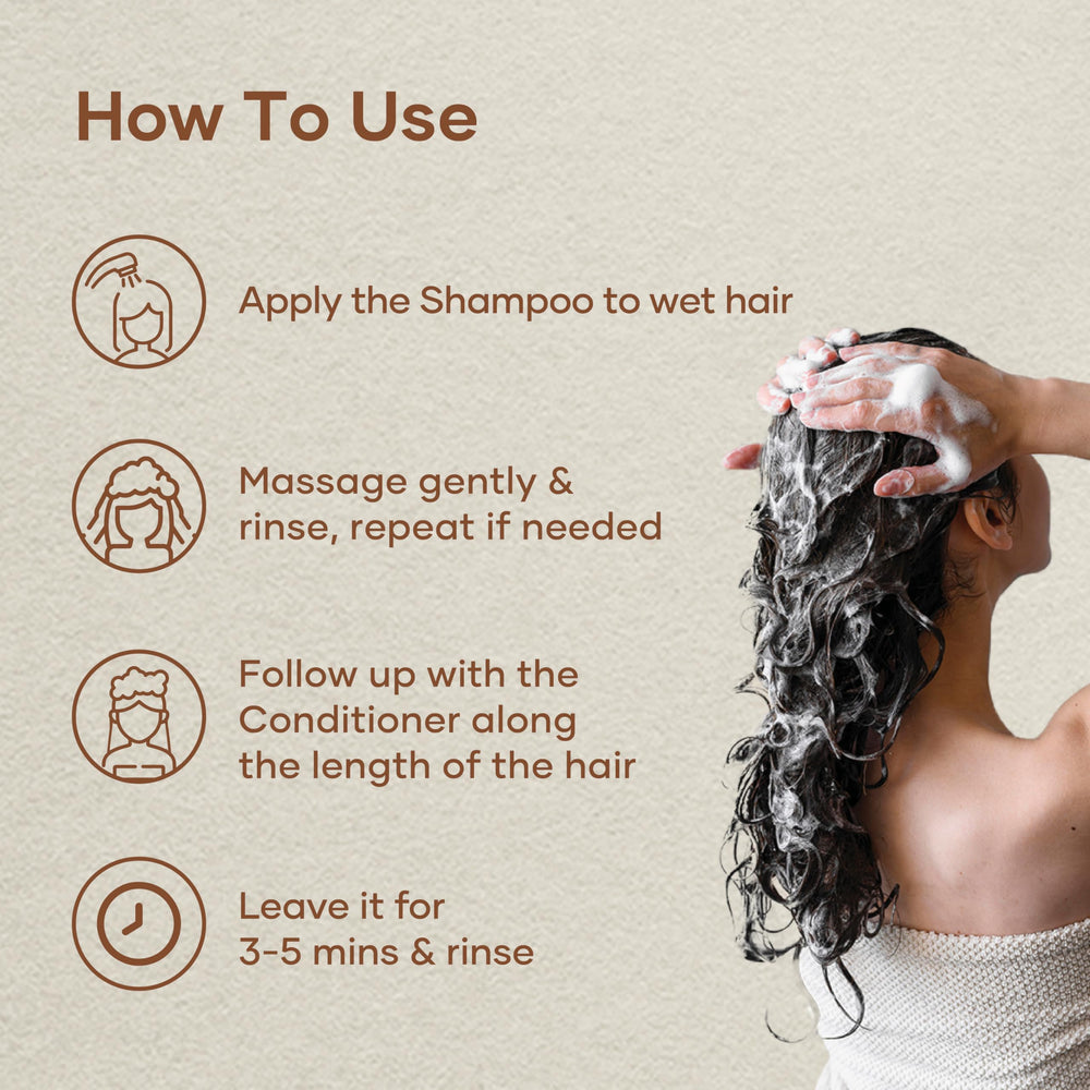 Botanic Hearth shampoo and conditioner ideal for dry scalp moisturization.