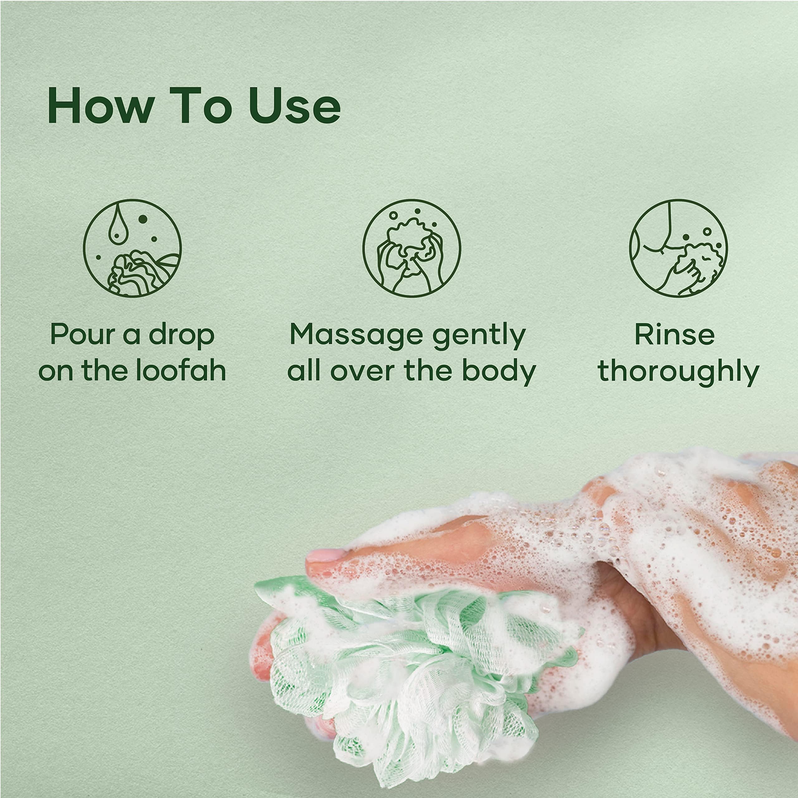 Botanic Hearth Skin Soothing Texture closeup demonstrates gentle, hydrating cleanse suitable for sensitive skin.