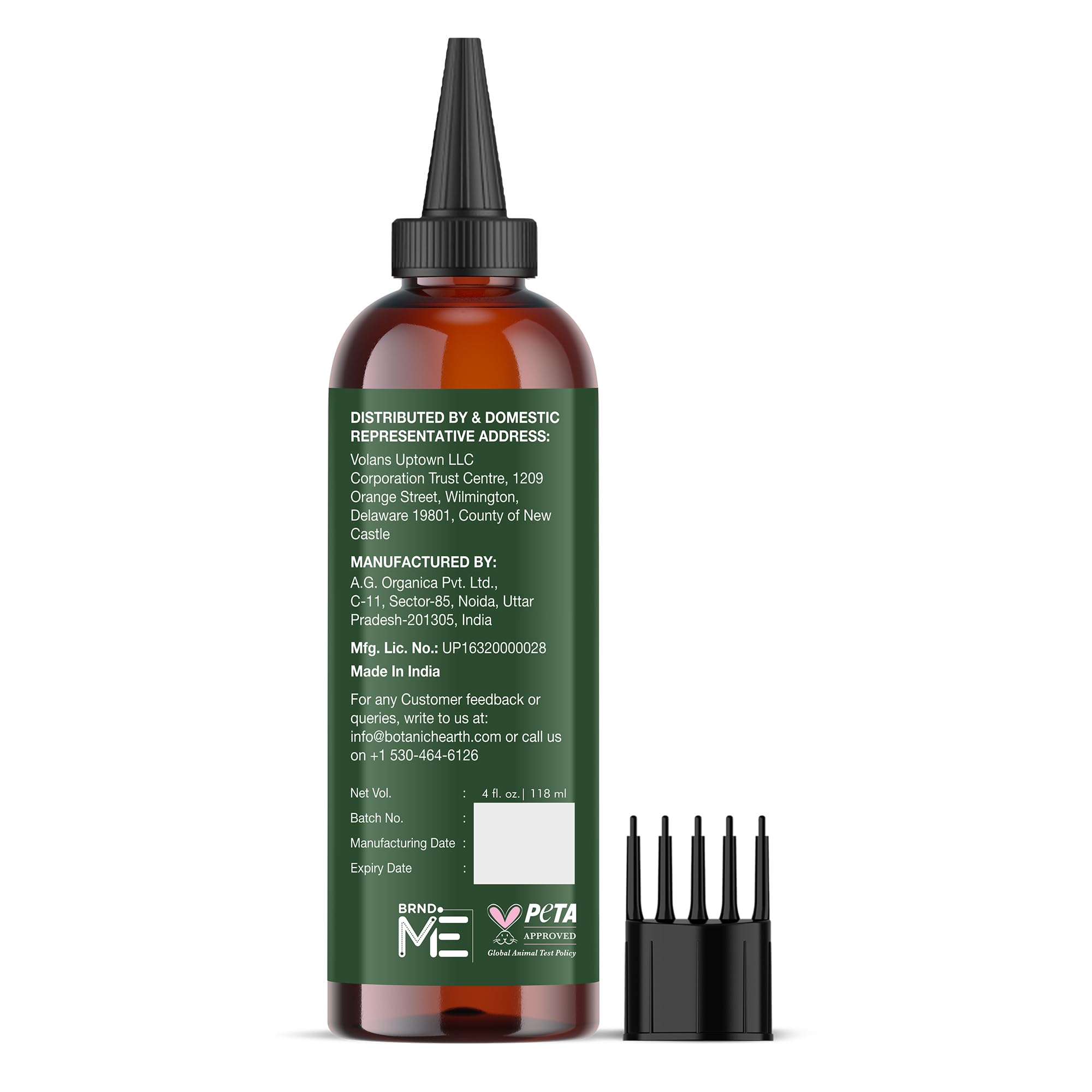 Botanic Hearth Tea Tree Oil is sulfate- and paraben-free