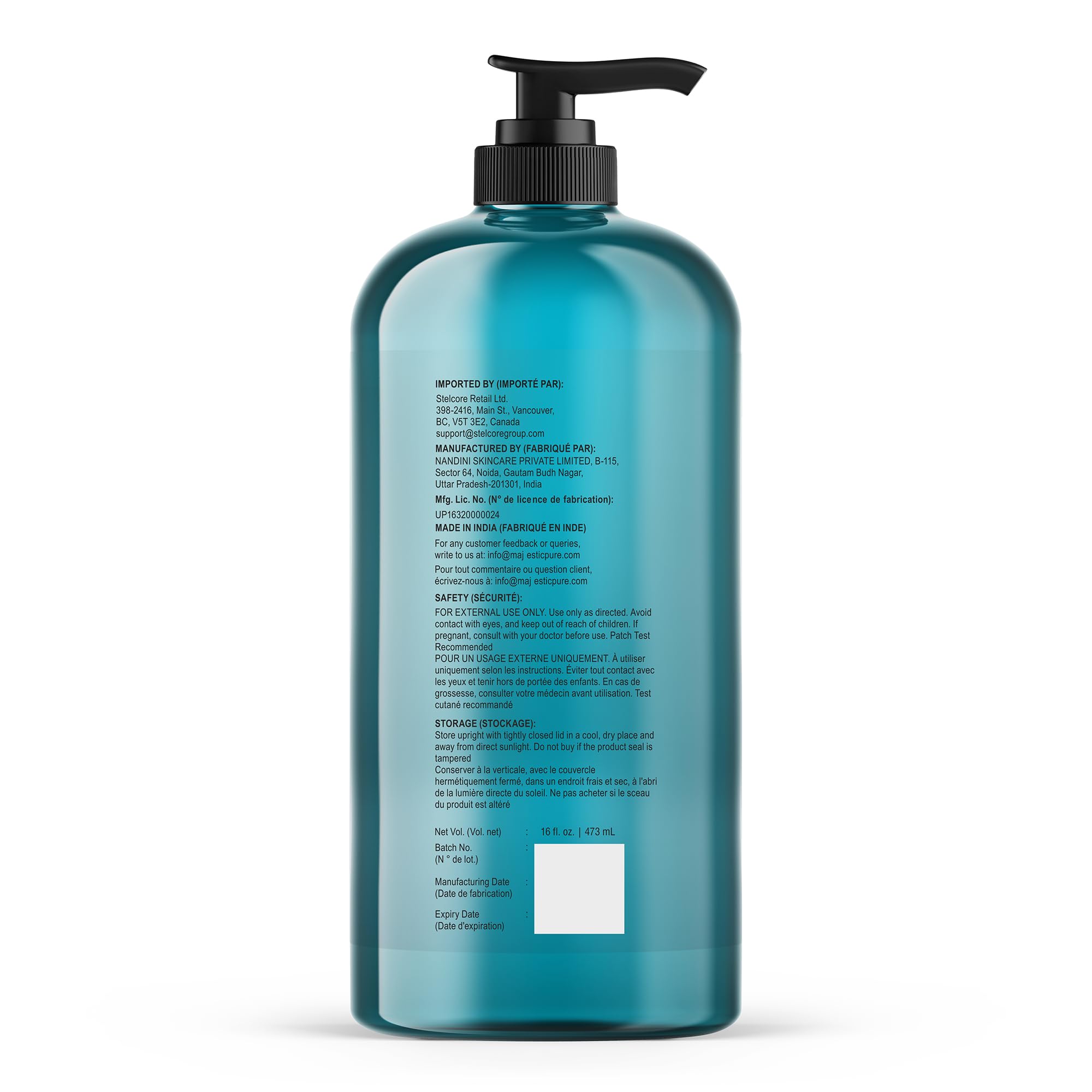Botanic Hearth gel texture close-up showing smooth moisturizing formula