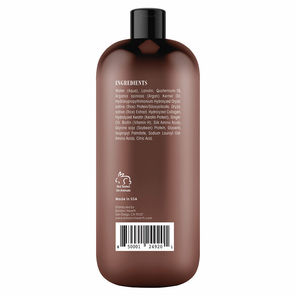 Botanic Hearth Turmeric extract visual signals antioxidant support for hair.