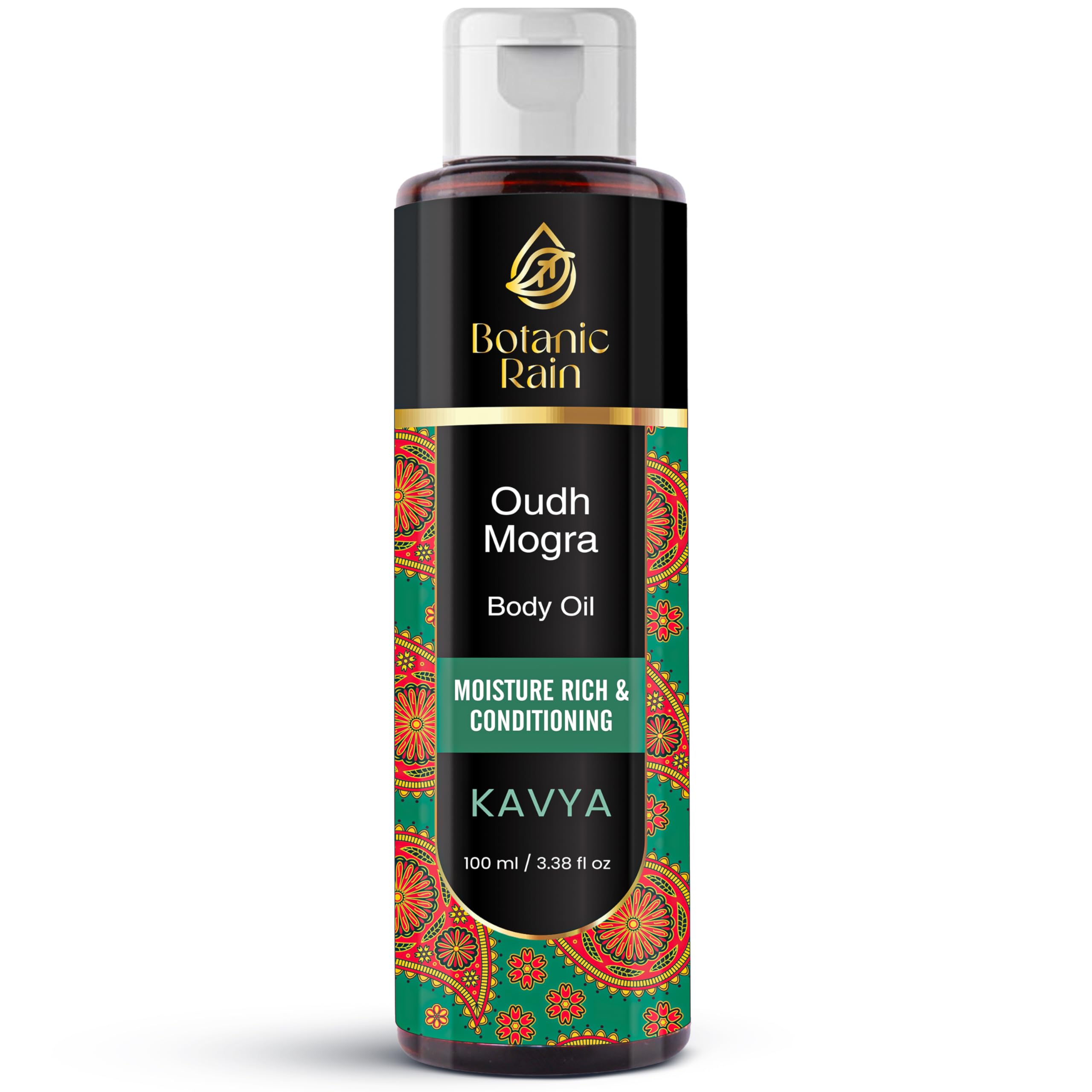 Botanic Rain skin application illustration shows quick-absorbing moisturizing ritual