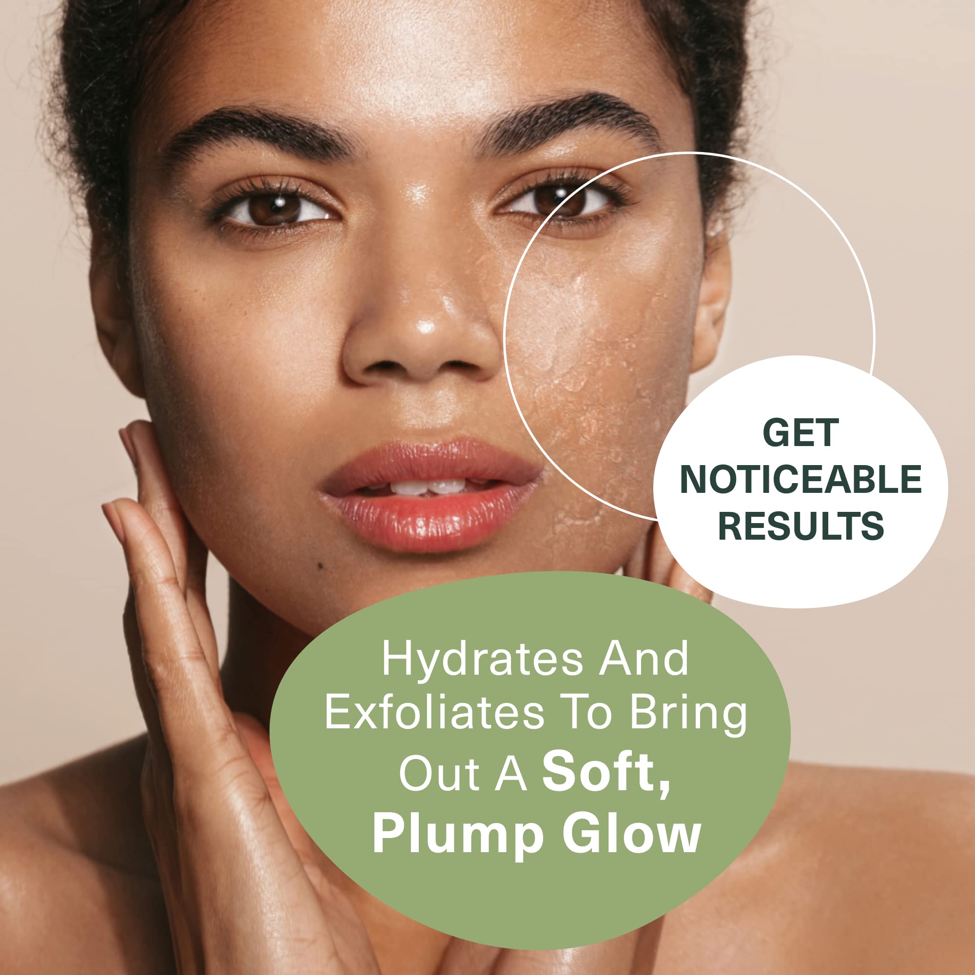 Botanic Tree Hydrating Glycolic Cleanser pump dispense shows convenient, mess-free application.