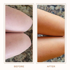 Botanic Tree Self Tanner fast-absorbing lotion prevents staining on clothes