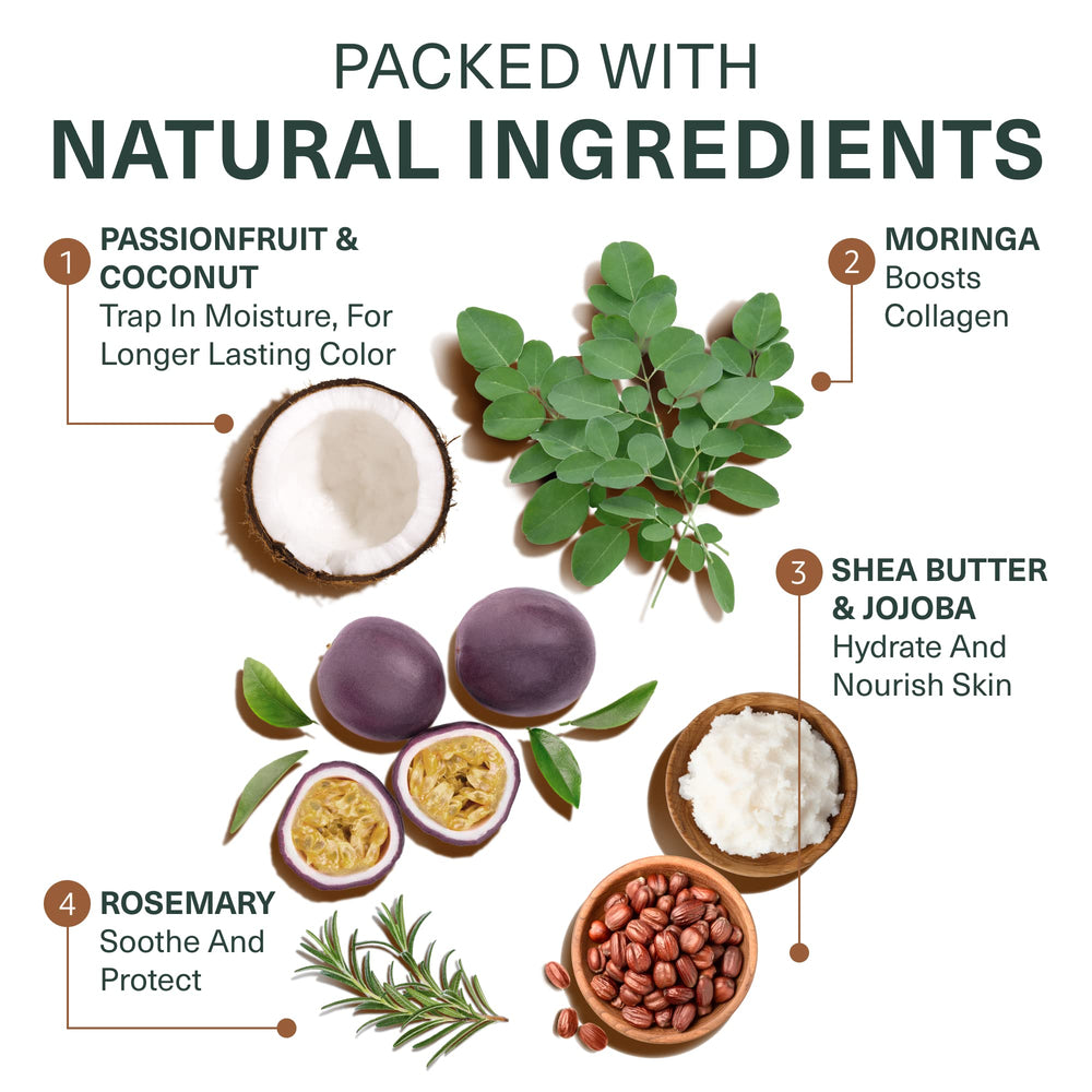 Botanic Tree Self Tanner close-up of Shea Butter boosts hydration