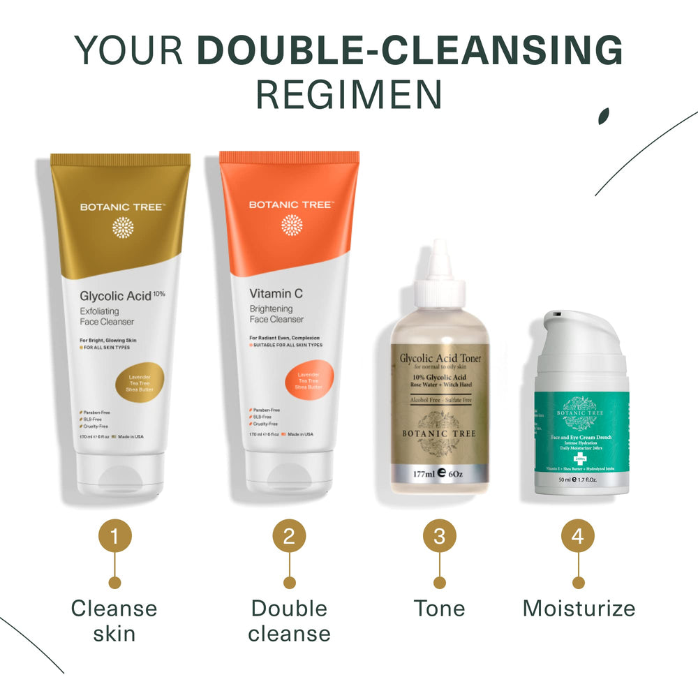 Botanic Tree texture-improving exfoliating cleanser for smoother skin