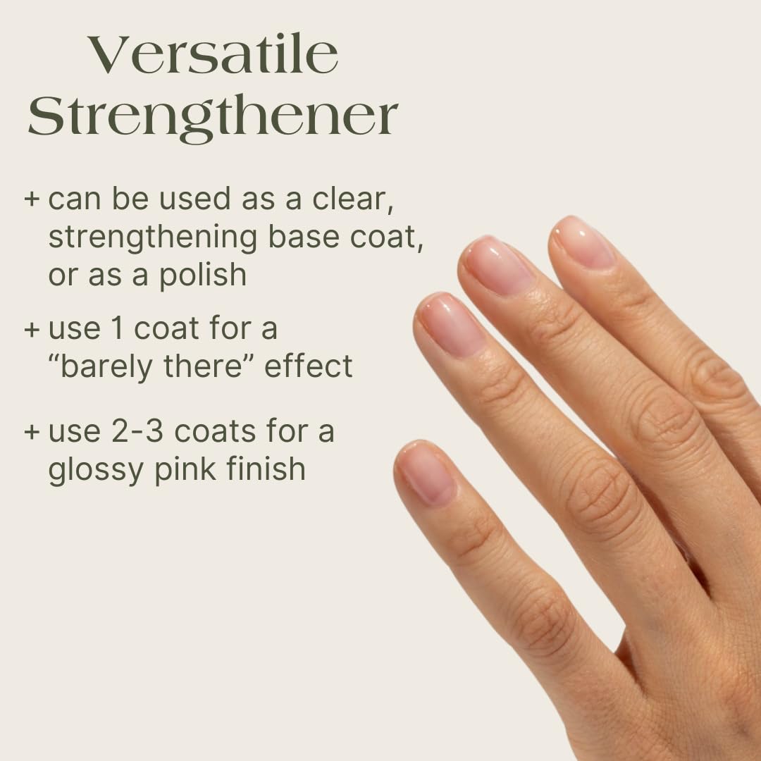 Botanist Nails The Remedy ingredients leaf hint at olive oil and natural actives