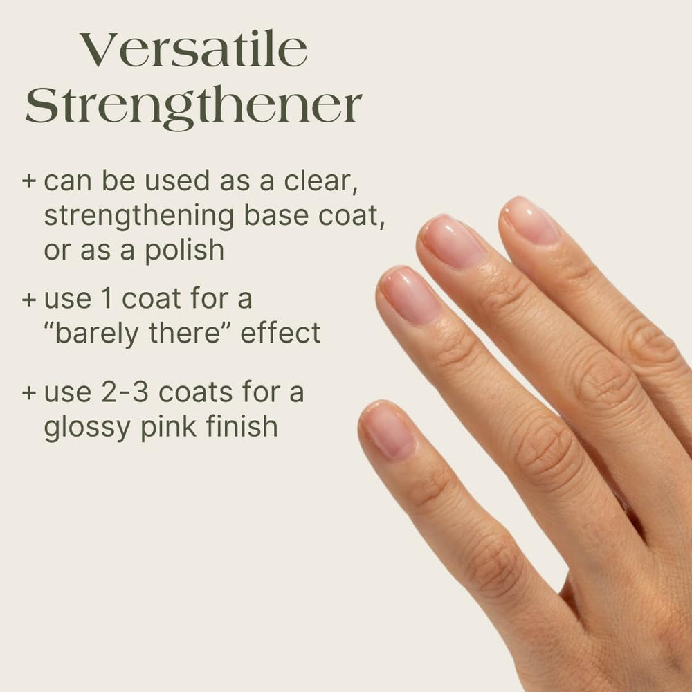 Botanist Nails The Remedy ingredients leaf hint at olive oil and natural actives