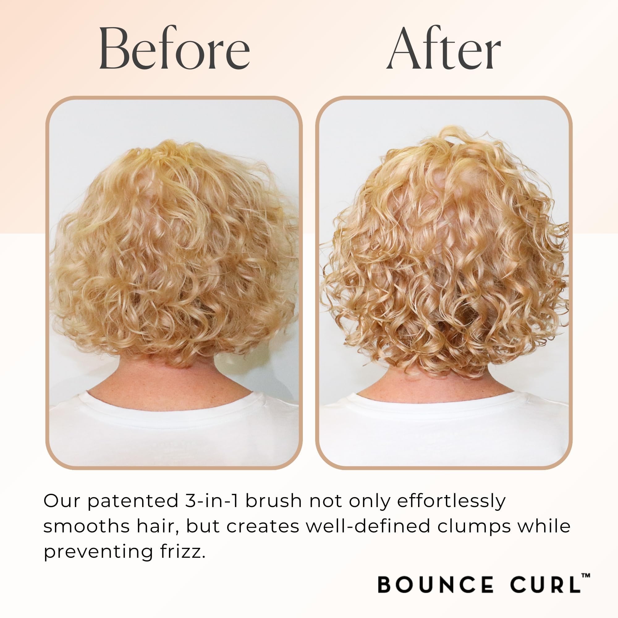 Bounce Curl EdgeLift Brush tan near assembly and quality construction