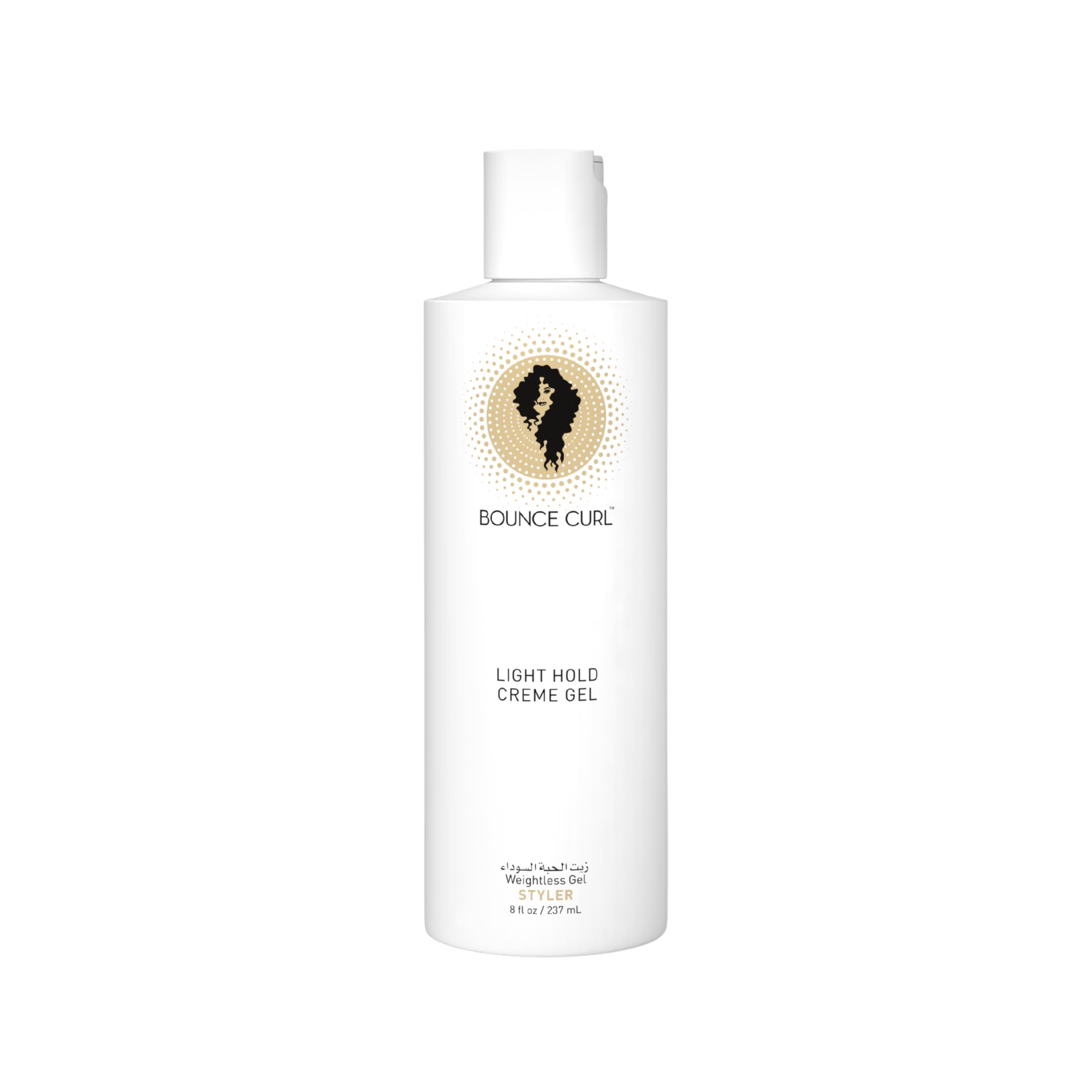 Bounce Curl Light Hold Creme Gel defines curls with natural bounce for daily styling