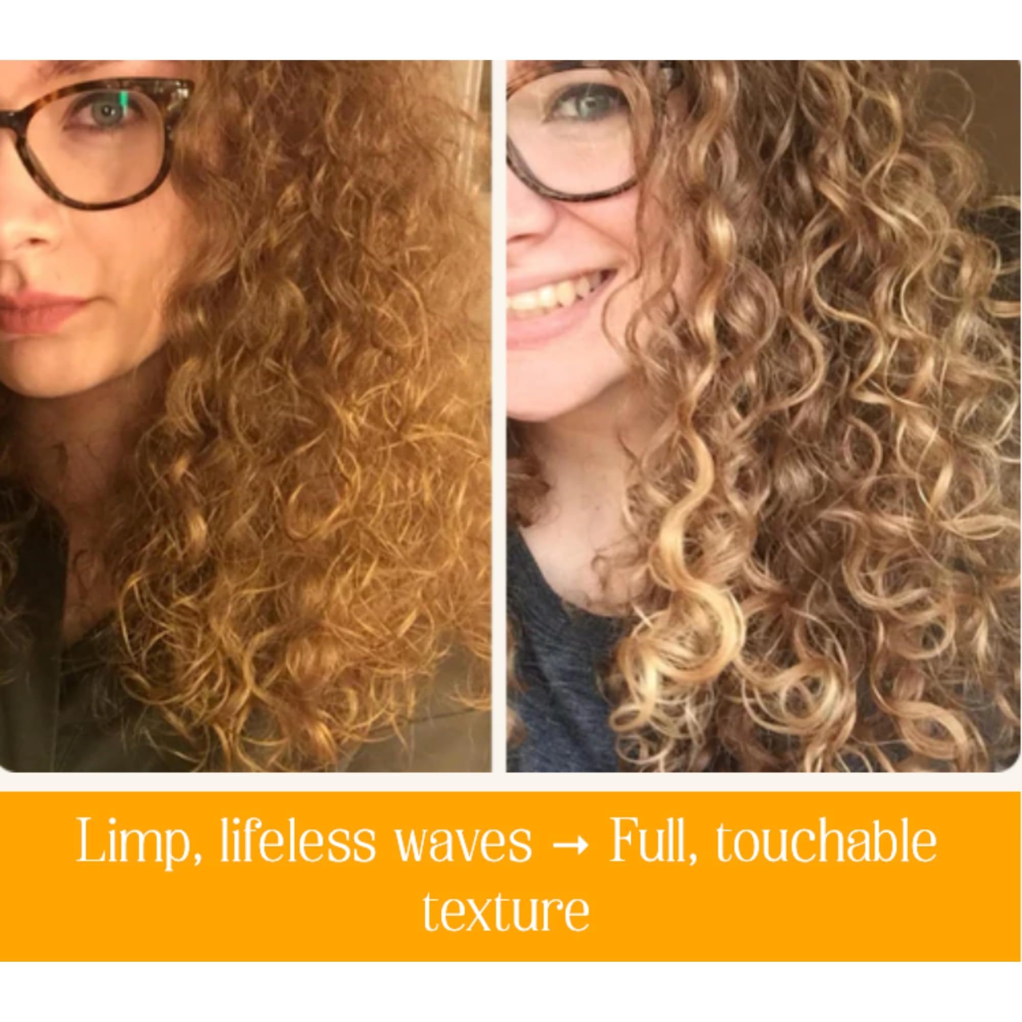 Linseed and aloe ingredients highlighted on Bounce Style packaging for hydration