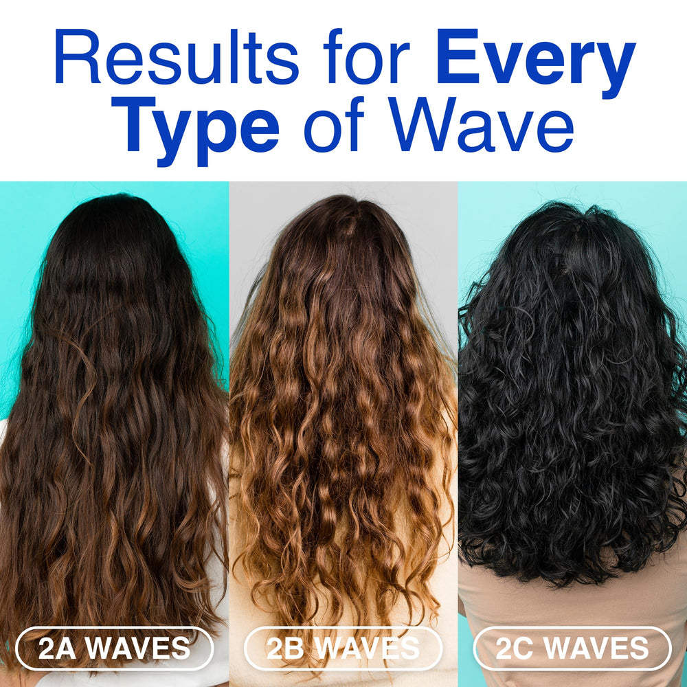 Bounce Style Wave Revival Shampoo defined waves after use in natural light