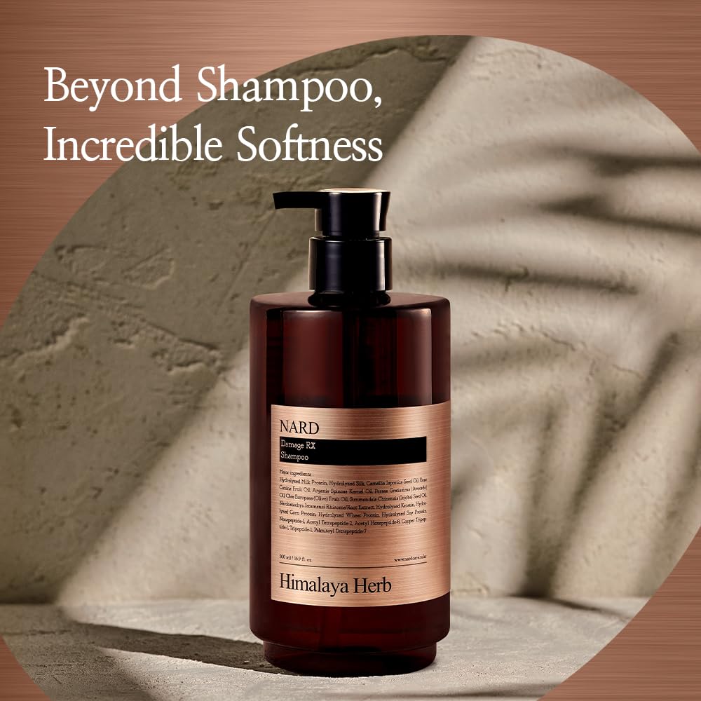 Bouquet Garni NARD RX Shampoo ingredients with amino acids and keratin for stronger strands.