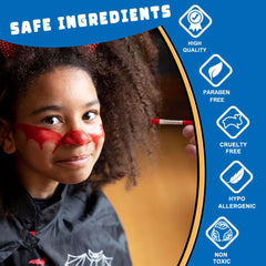 Bowitzki safe non-toxic hypoallergenic formula ideal for sensitive skin.