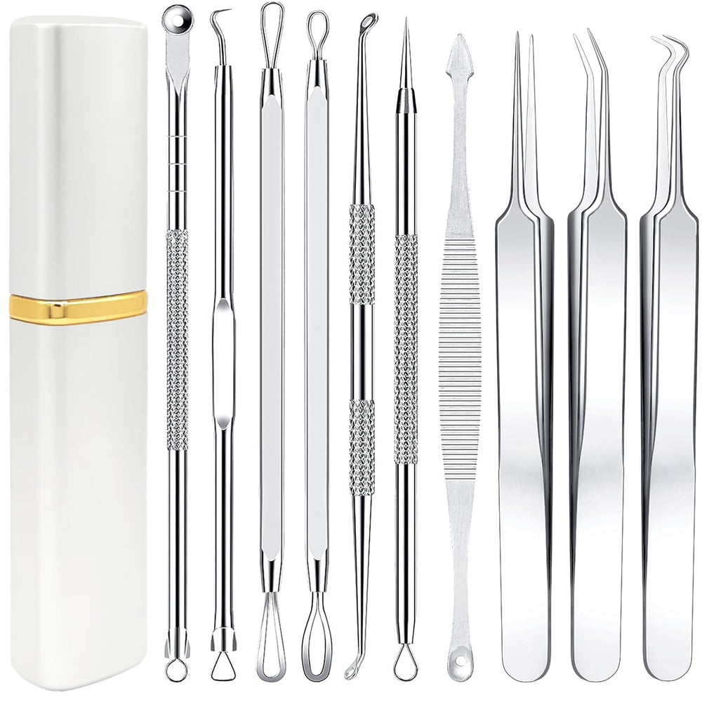 Boxoyx pimple popper tool kit case closed for portable home care